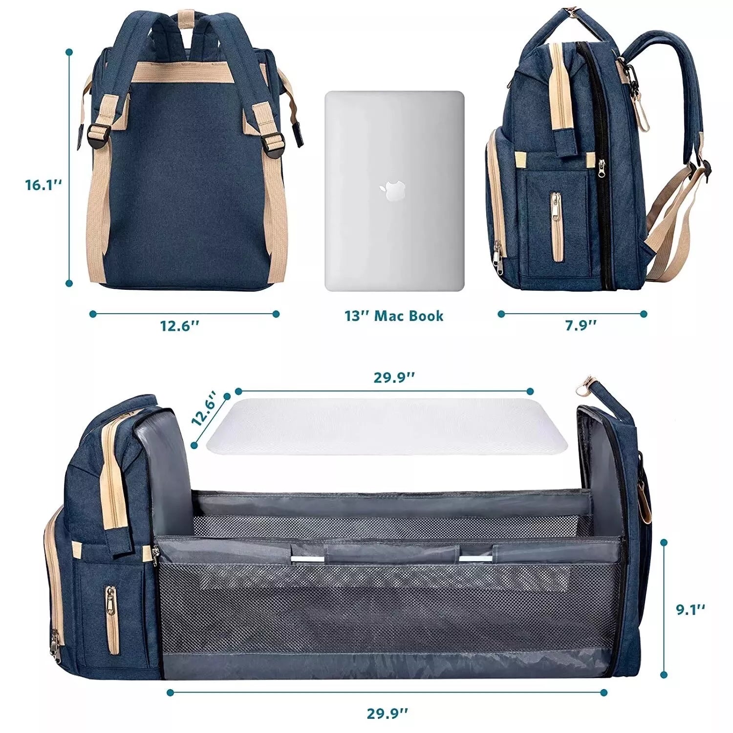 Little Baby Me - Luxe Bassinet Bag™
